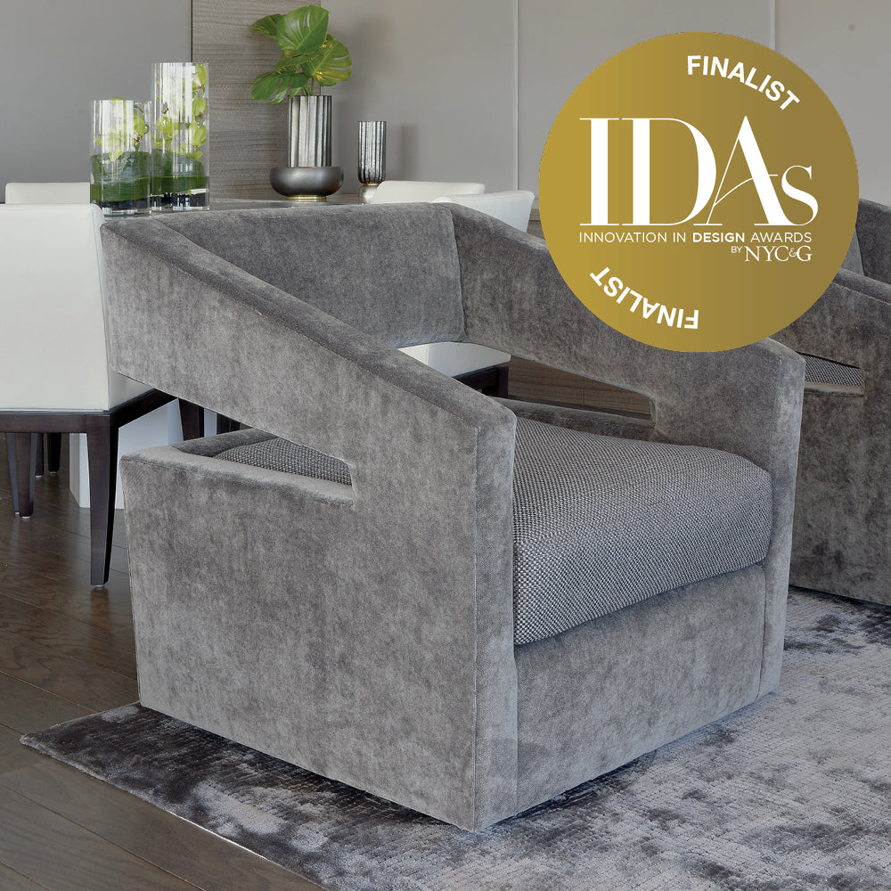 Squarish Chair is finalist for NYC&G Magazine Innovation in Design Award